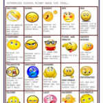 12 Best Feelings Charts Images On Pinterest Feelings Chart Charts