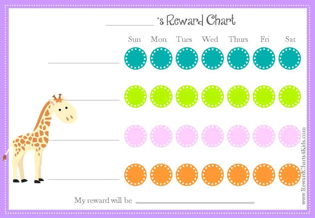 Animal Reward Charts