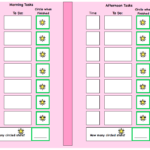 Behavior Charts Token Systems And Schedules