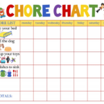 Behaviour Charts For 6 Year Olds Kiddo Shelter Printable Reward