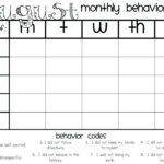 Correct Free Printable Behavior Charts For Teachers Free Printable