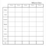 Daily Behavior Chart Templates 6 Free PDF Documents Download Free