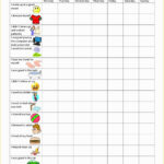 Free Behavior Chart Template Of Good Behavior Chart Printable Printable