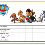 Free Customizable Paw Patrol Charts Instant Download