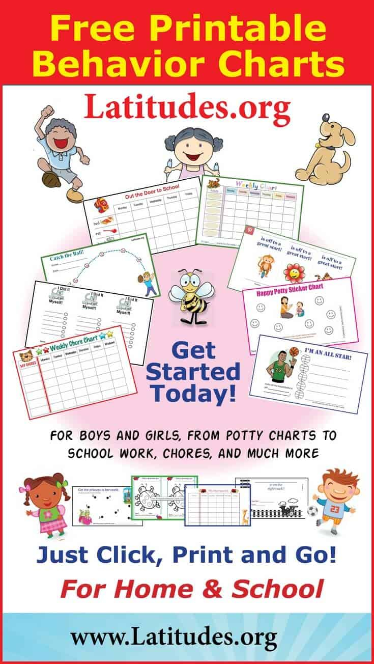 Printable Behavior Chart For Homeschoolers PrintableBehaviorChart