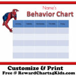 Free Printable Behavior Charts No Registration Required