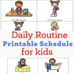 Free Printable Daily Schedule For Children On The Autism Spectrum