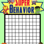 Good Behavior Rewards Charts More Excellent Me