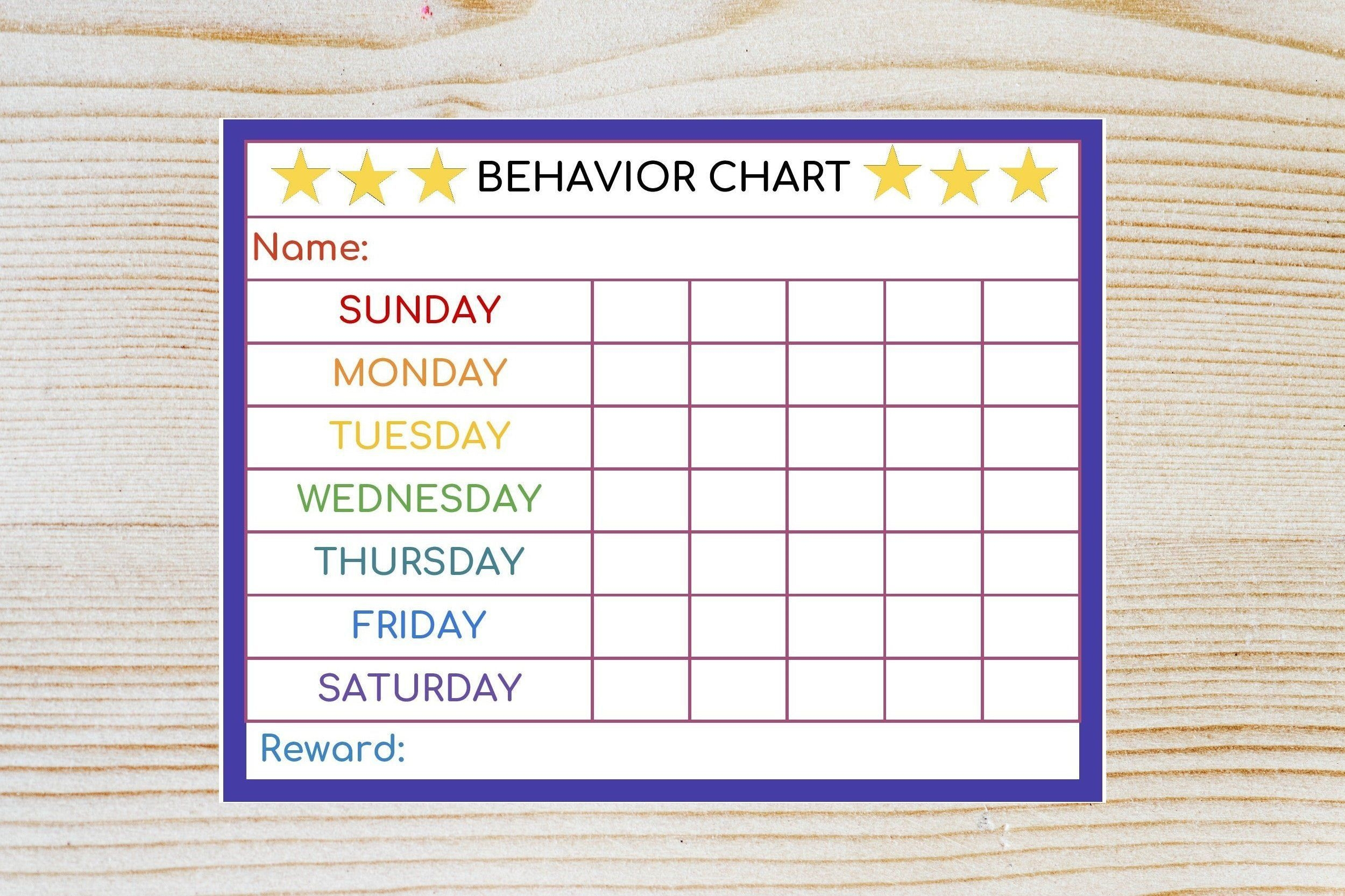 How To Download Free Chart For Monday Friday Get Your Calendar Printable