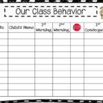 Mrs MeGown s Second Grade Safari Class Behavior Chart