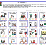 My School Day Schedules Behavior Charts Task Checklists