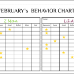 Noor Janan Homeschool Behavior Chart Printable Reward Charts