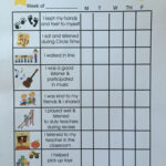 Preschool Behavior Management Chart Teaching Treasure