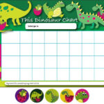 Printable Dinosaur Behavior Charts Viewing Home Reward Charts