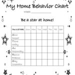 Printable Home Behavior Reward Chart K5 Worksheets Behavior Chart