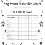 Printable Home Behavior Reward Chart K5 Worksheets Free Printable