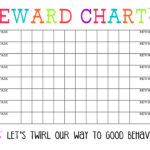 Printable Reward Chart The Girl Creative Free Reward Chart Kids