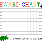 Reward Chart Print Google Search Reward Chart Template Toddler