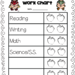 Sarah s First Grade Snippets Individual Behavior Chart Freebies