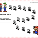 Super Mario Behavior Reward Chart Download Printable PDF Templateroller
