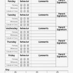 Teaching For Tomorrow Classroom Behavior Chart School Behavior Chart